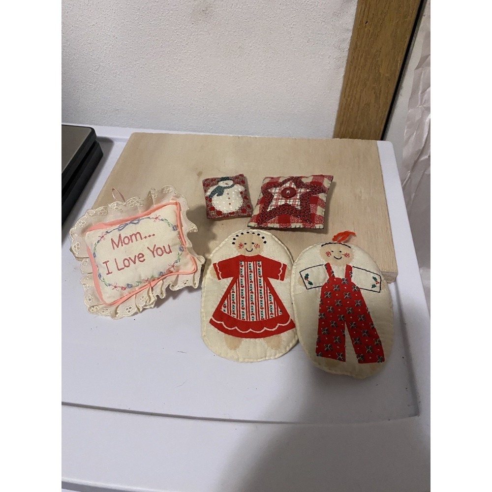 Mini Pillow Handmade Set Dolls